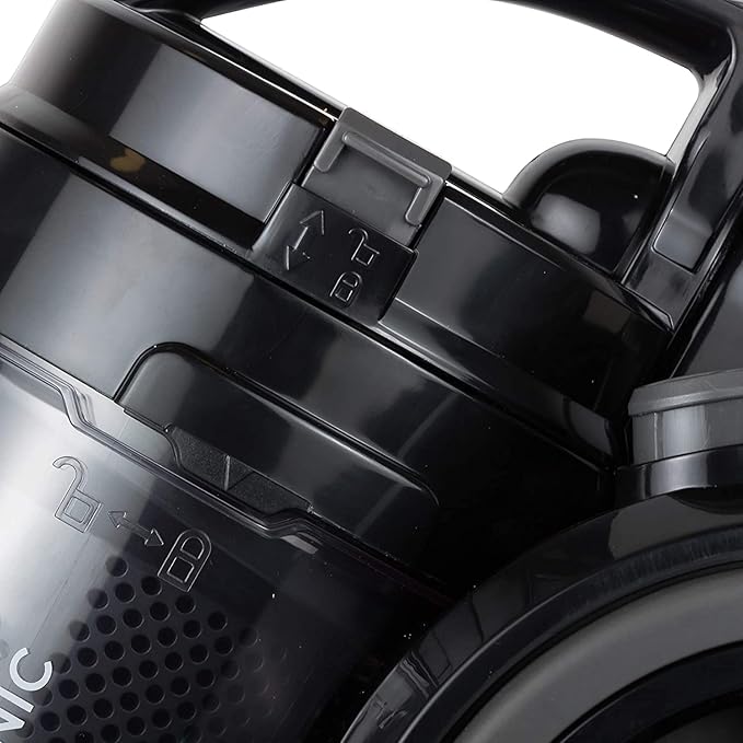 Black & Decker 1300W Bagless Multicyclonic Canister Vacuum Cleaner, Black - Vm1480-B5 - T