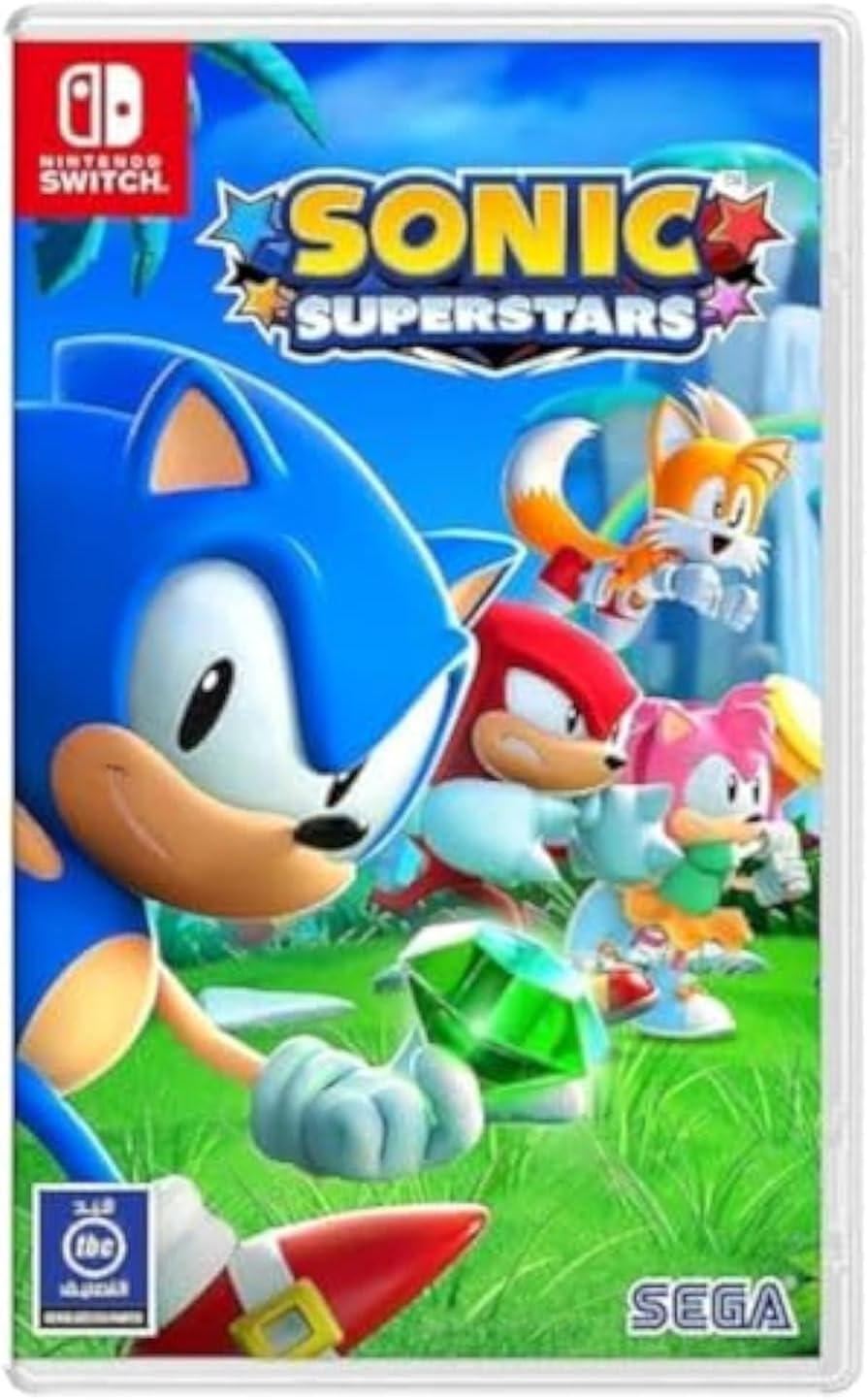 SEGA CD Sonic Superstars - Nintendo Switch - T