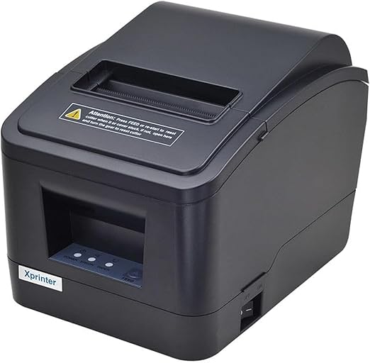 80mm Thermal Bill Printer Lan & USB Printer Support Mobile or Computer Printing v320 - T