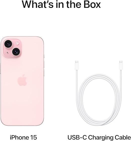Apple iPhone 15 (128 GB) - Pink - T