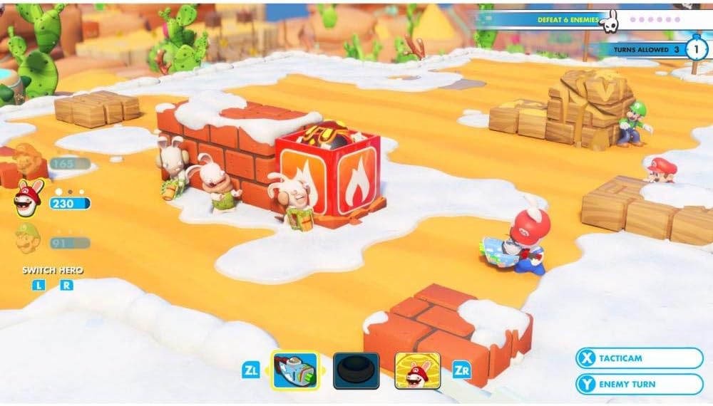 Nintendo Mario + Rabbids Kingdom Battle - T