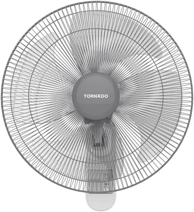 TORNADO Wall Fan 16 Inch, 4 Blades, White TWF-29 - T