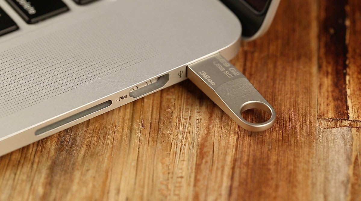 Kingston 128GB USB 3.0 Flash Disk, Steel - DTSE9G2 - T