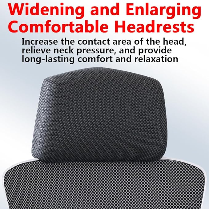 Office Chair Mid Back Swivel Lumbar Support Desk Chair,Computer Gaming Chair with Comfortable Armrests, Mesh Desk Chairs with Wheels, Swivel Computer Task Chair (Black) - T