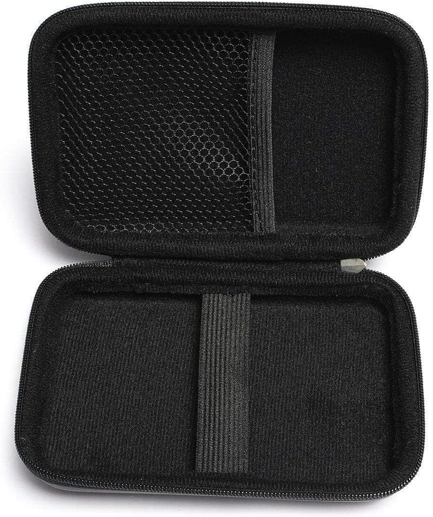 2.5in Hard Disk HDD Protective Carrying Case, Black - T