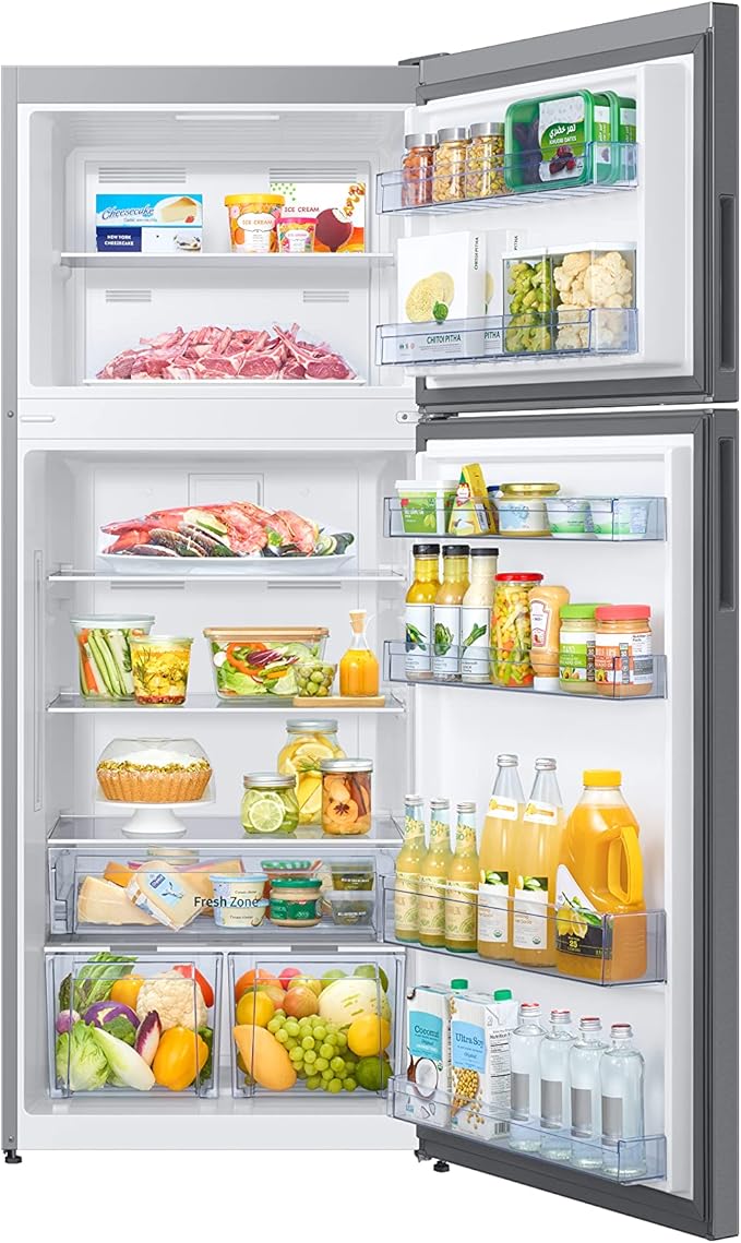 Samsung Refrigerator RT40A3010SA/MR 396 Liters - 14 Cubic Feet - Metal Graphite- (local warranty) - T