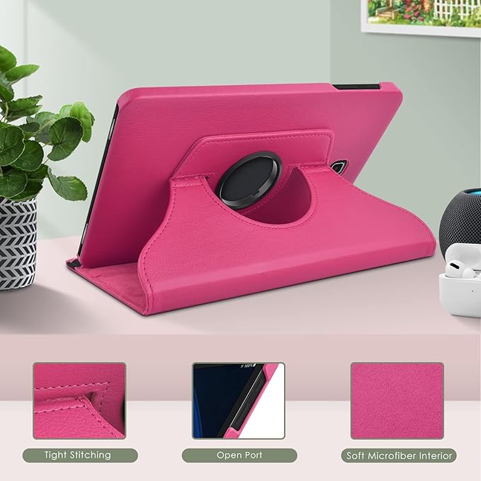 Galxy TAB A 10.1 2016 Case,Samsung T580 Smart Cover,Samsung T585 Sleeve,Premium PU Leather 360 Degree Rotating Stand Cover Leather Cover for Samsung Galaxy Tab A 10.1 T580 Back Case - T