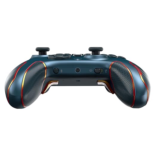 Turtle Beach Recon Cloud Wired Game Controller with Bluetooth for Xbox Series X|S, Xbox One, Windows, Android Mobile Devices – Remappable Buttons, Audio Enhancements, Superhuman Hearing – Blue Magma - T