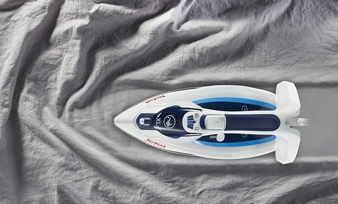 Tefal smart protect steam iron, 2600 w, white - fv4980e0 - international warranty - T
