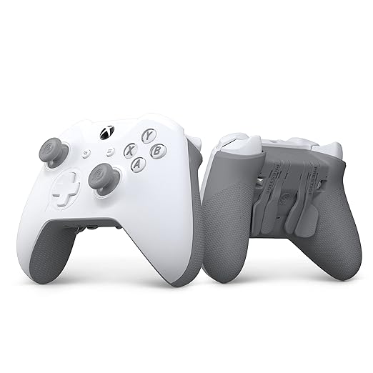SCUF Prestige Custom Performance Controller for Xbox One, Xbox Series X, PC & Mobile - White & Gray V2 - T