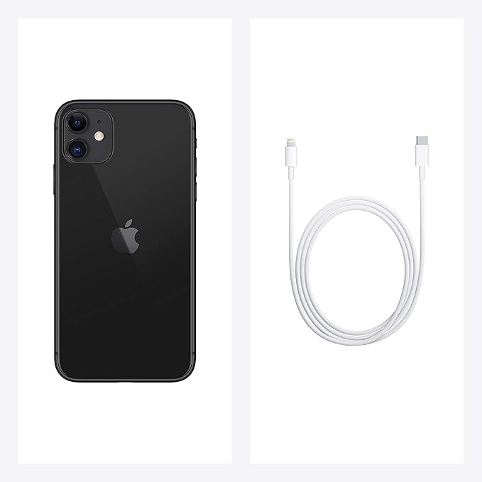 iPhone 11 Black 128GB 4G LTE (2020 - Slim Packing) - Middle East Version - T