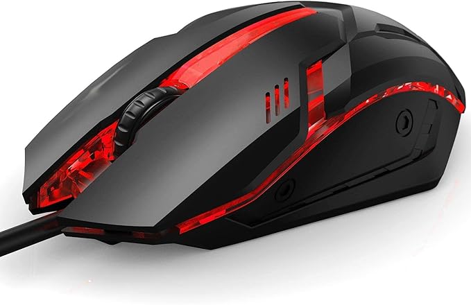 XO 3D Rainbow Colors Backlight LED Gaming Mouse - MultiColours LED - T