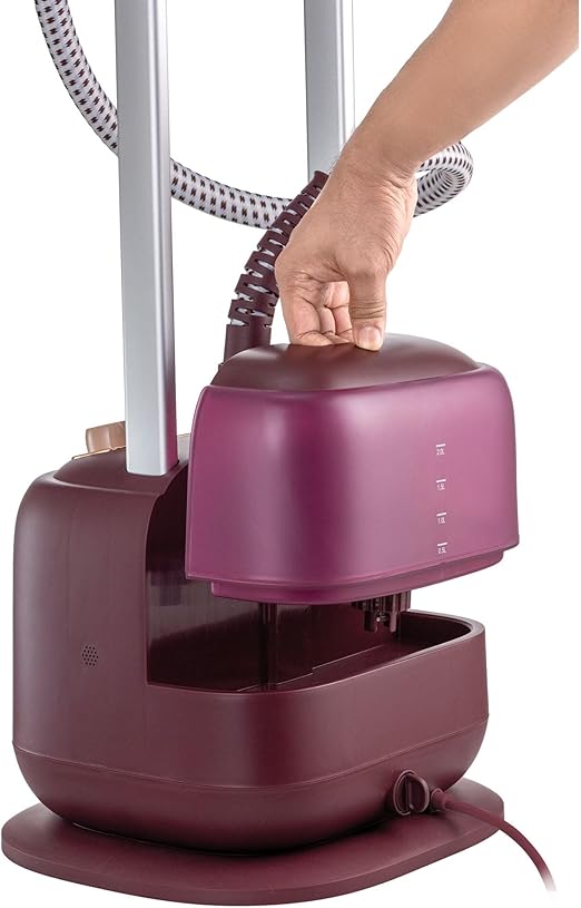BLACK+DECKER Vertical Digital Garment Steamer, Twin Pole, 2400W, 6 Levels - GSTD2450-B5, by BLACK+DECKER - T
