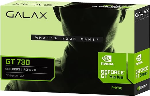 Galax GeForce GT 730 4GB DDR3 128-bit LP (Low Profile) HDMI/DVI/VGA - 73GQF8HX00HD - T