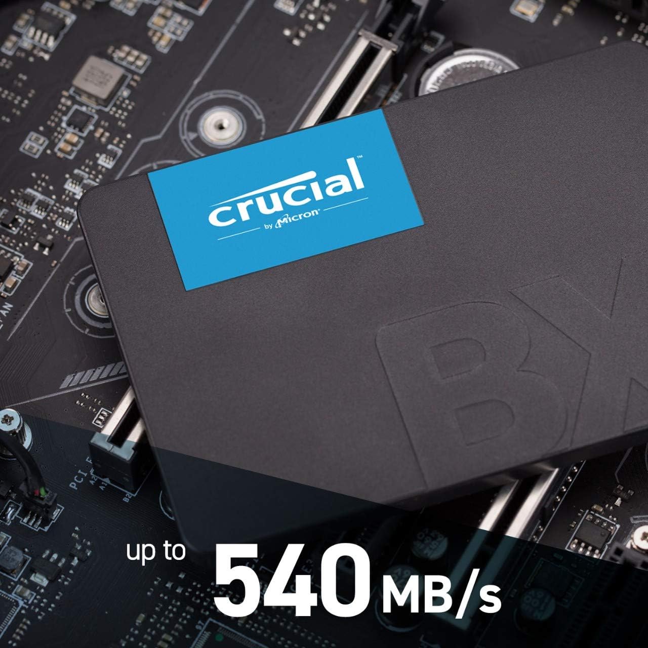 Crucial bx500 1tb 3d nand sata 2.5-inch internal ssd - ct1000bx500ssd1 - T