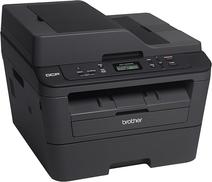 BROTHER Wireless All-in-1 Monochrome Laser Printer, DCP-L2540DW with Duplex & Mobile Printing - T