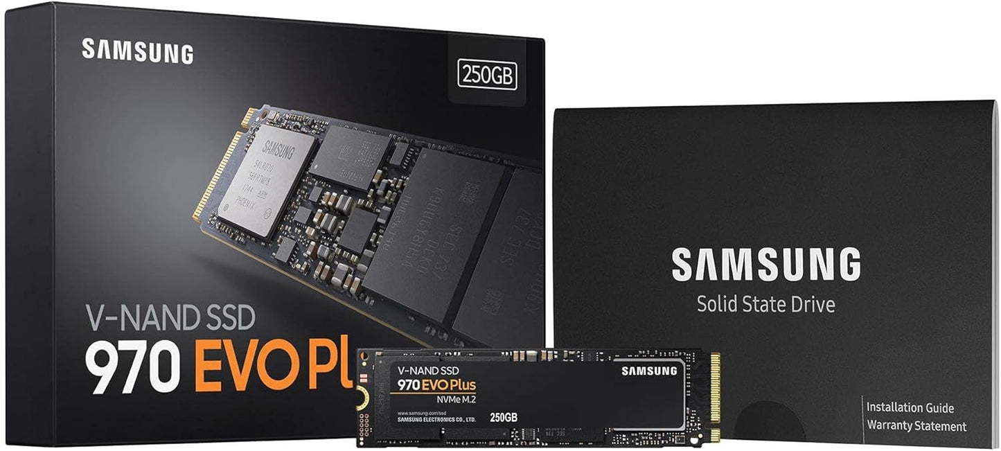 SAMSUNG 970 Evo Plus 250GB M. 2 Pcie Nvme Internal SSD - T
