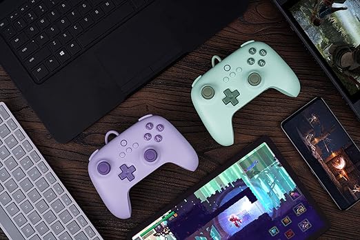 8BitDo - Ultimate C Wired Controller - Lilac Purple - T