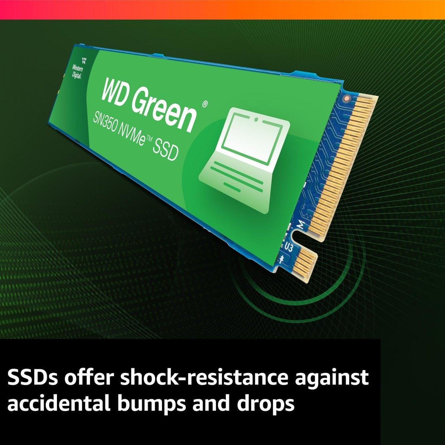 ASUS TUF Gaming A1 - USB-C 3.2 Gen 2x1 SSD Enclosure + Western Digital Green 500GB Read speed up to 2,400MB/s, Write speed up to 1,500MB/s - T