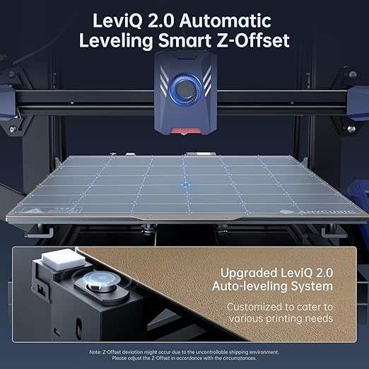 3idea Kobra 2 Plus 3D Printer Max Speed 500mm/s Support Remote Control Auto Leveling Printing Platform with 320x320x400mm - T