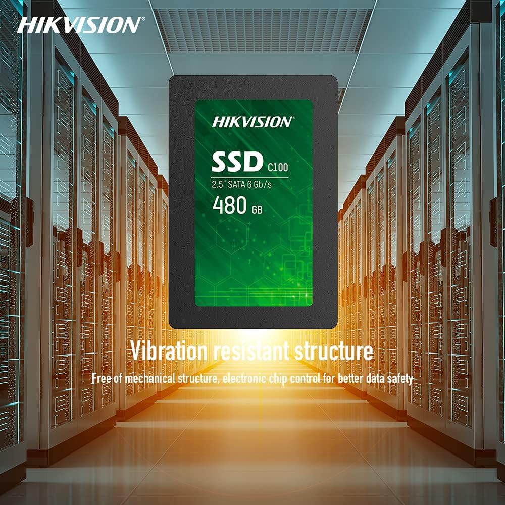 HIKVISION 480GB SSD 2.5 inch SATA 3.0 PN: HS-SSD-C100/480G - T