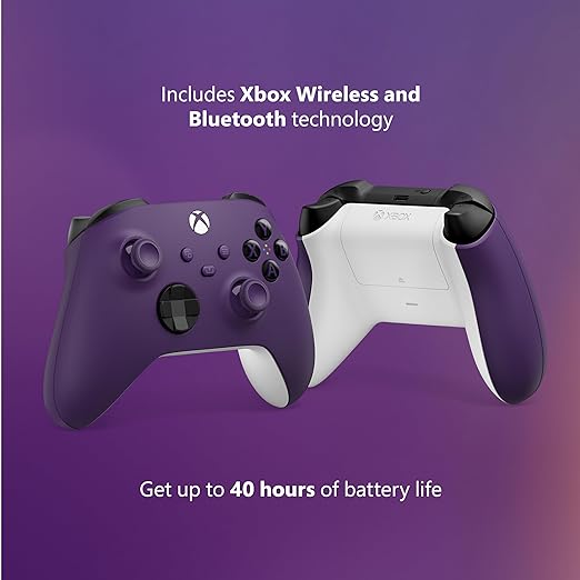 Microsoft - Xbox Wireless Controller for Xbox Series X, Xbox Series S, Xbox One, Windows Devices - Astral Purple - T