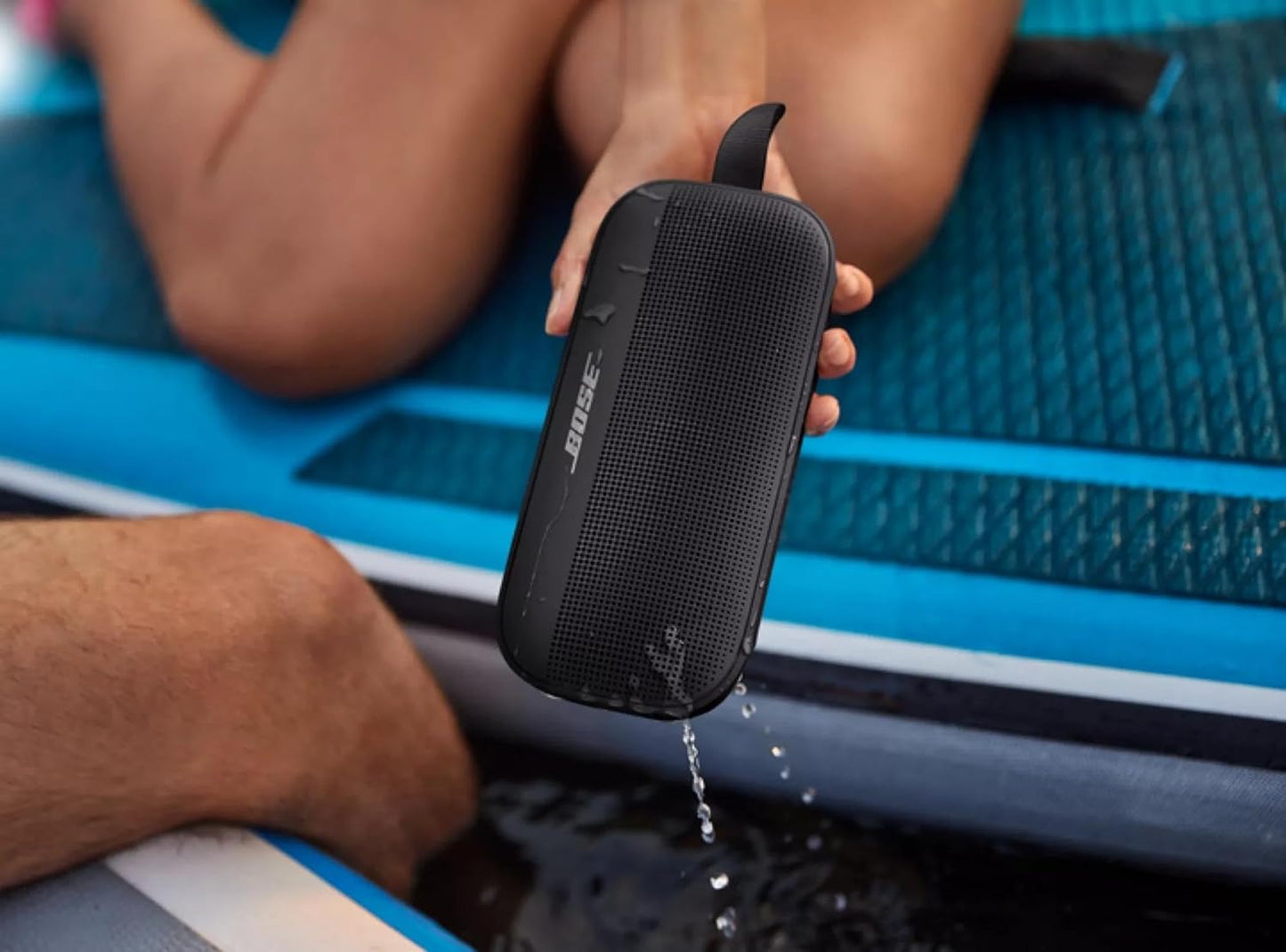 Bose soundlink flex bluetooth speaker - wireless waterproof portable outdoor speaker, black - T