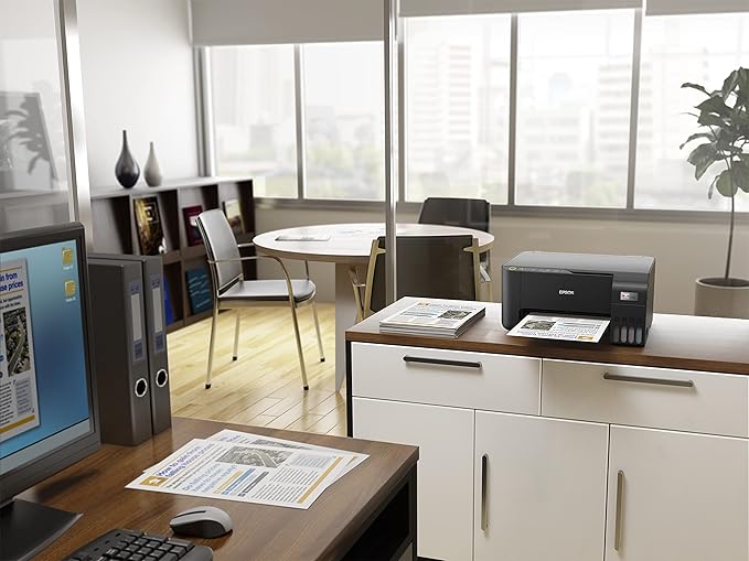 EPSON EcoTank L3250 Home ink tank printer A4, colour, 3-in-1 printer with WiFi and SmartPanel App connectivity - T