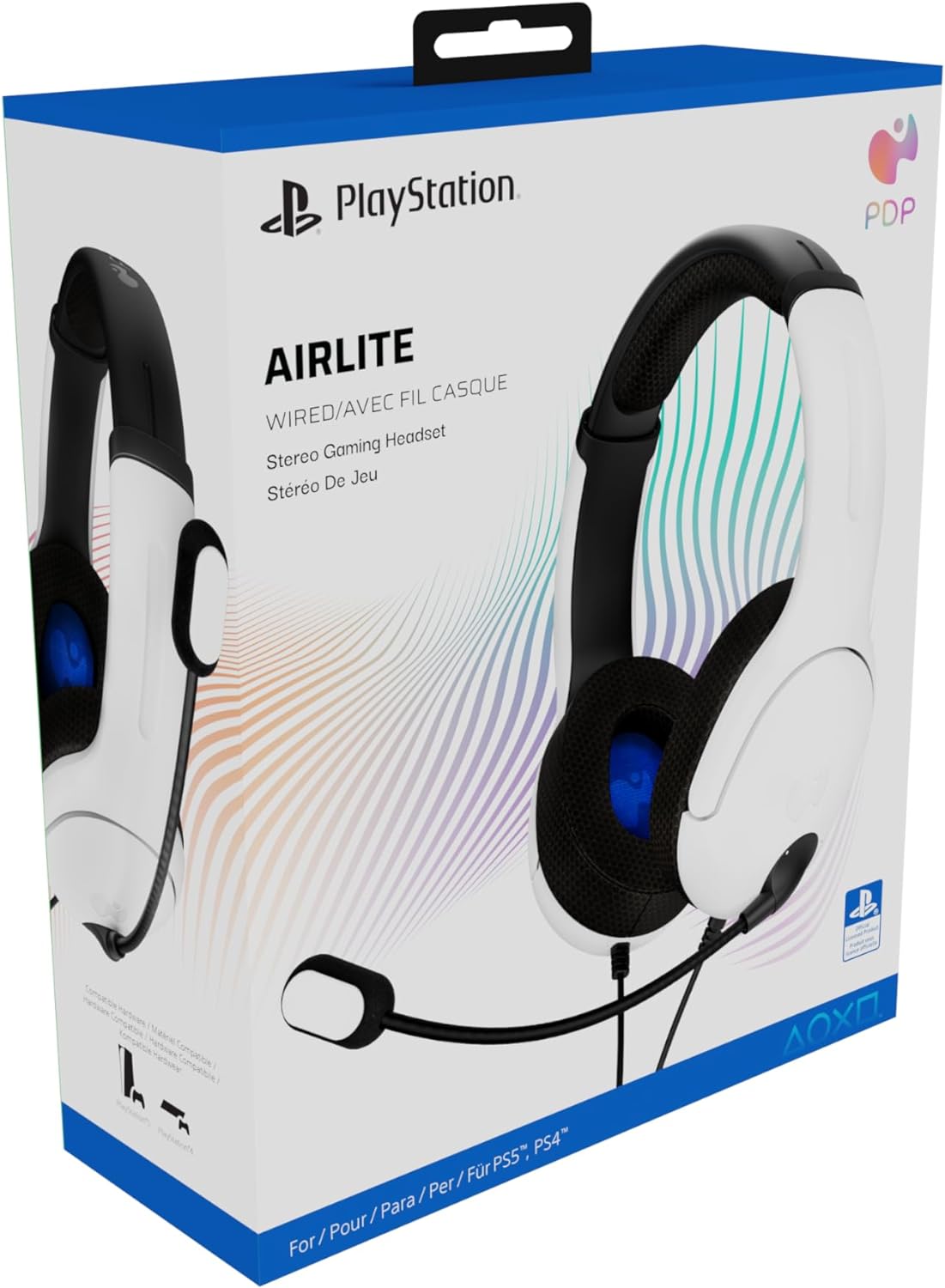 Gaming LVL40 Wired Stereo Headset - White - PlayStation 5 - T