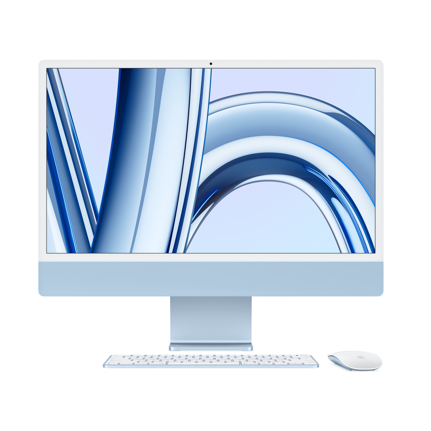 iMac 24-inch M3 Chip 8-Core CPU 10-Core GPU 256GB Blue - T