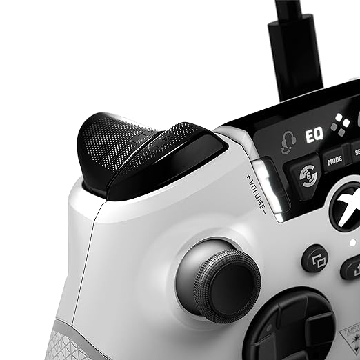 Turtle Beach Recon Controller Wired Game Controller Officially Licensed for Xbox Series X, Xbox Series S, Xbox One & Windows - Audio Enhancements, Remappable Buttons, Superhuman Hearing – White - T