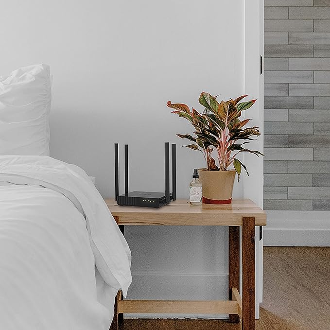TP Link AC1200 WiFi Router Archer C54 5GHz Dual Band MU MIMO Wireless Internet Router Multi Mode 3 in 1 4 External Antennas Long Range Coverage Parental Controls, Black - T