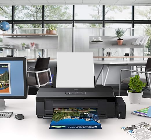 Epson ecotank l1800-6-colour photo printer with epson's integrated ink tank system for cost-effective, quality photo printing - T