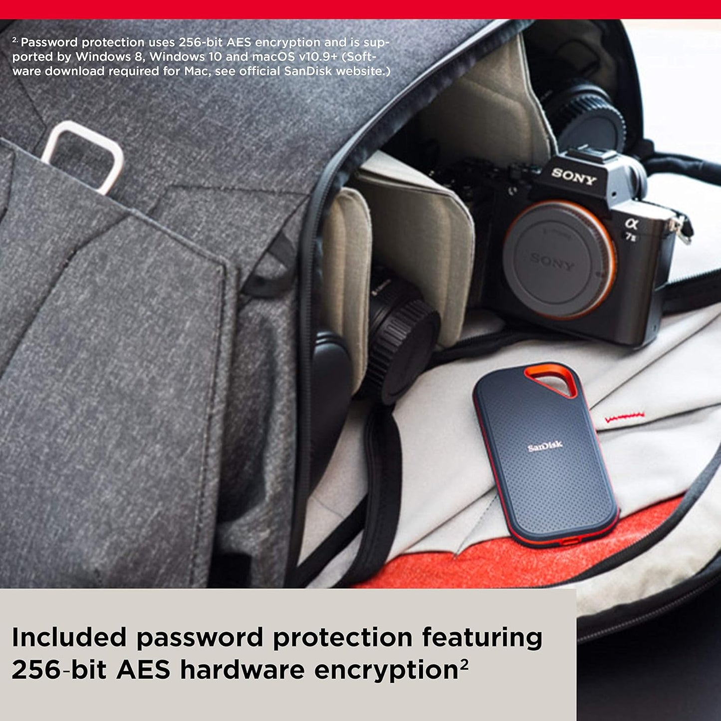 SanDisk Extreme PRO 4TB Portable SSD - Read/Write Speeds up to 2000MB/s, USB 3.2 Gen 2x2, Forged Aluminum Enclosure, 2-meter drop protection and IP55 resistance - T