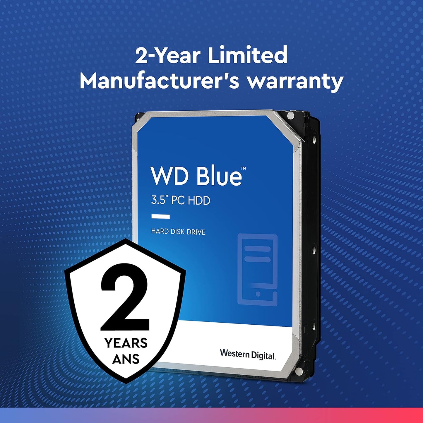 WD Blue 6TB 256MB 3.5" - WD60EZAZ - T