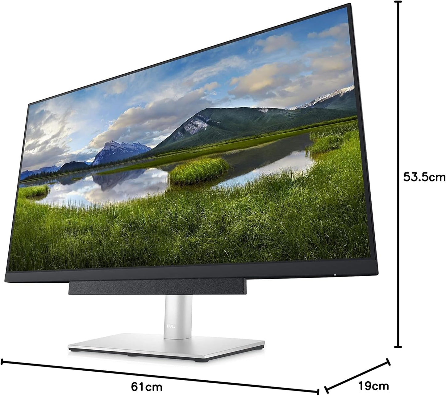 Dell Monitor – P2722H 27" Full HD (1080p) 1920 x 1080 at 60 Hz - 3 YEARS Warranty - T