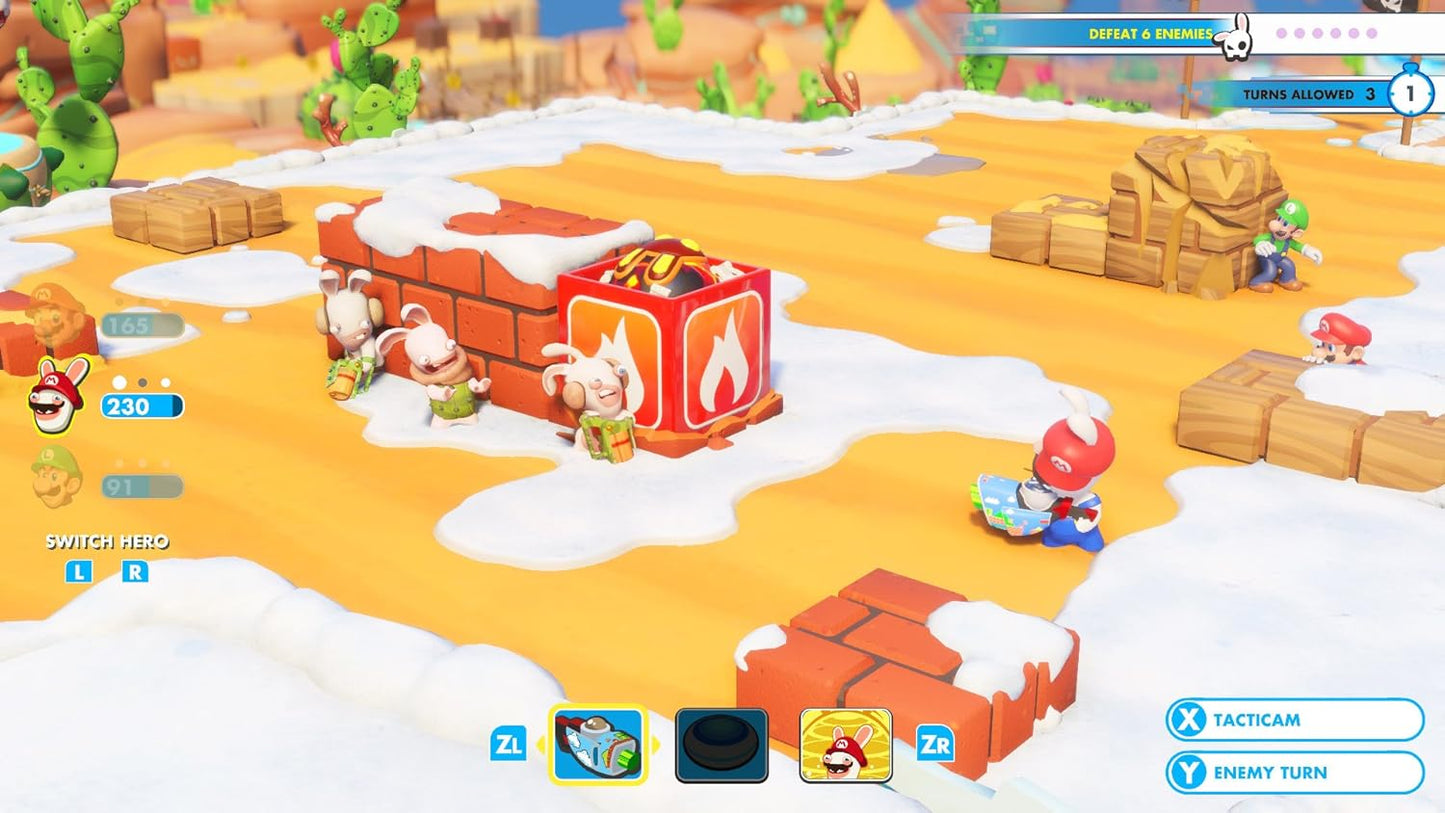 Ubisoft Mario + Rabbids Kingdom Battle (Nintendo Switch) - T