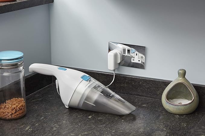 Black+Decker 3.6V Li-Ion Handheld Vacuum DUStbUSter, Grey/White - Nvc115Jl-B5 - T