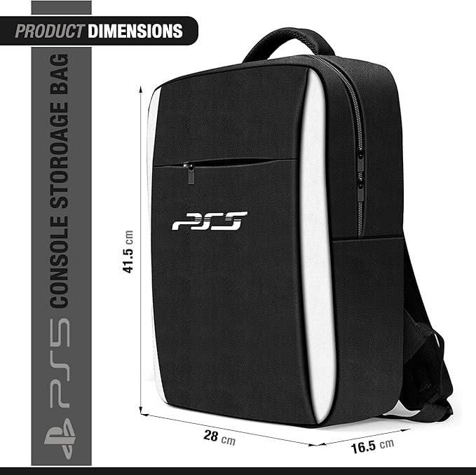 PS5 Bag, Ps5 Backpack, Console Backpack, Sony PlayStation5 Bag, Carrying Case Travel Bag, Protective Bag For PlayStation 5, Game Bag, Ps5 Accessories, Multifunctional bag, Ps5 Storage Bag - T