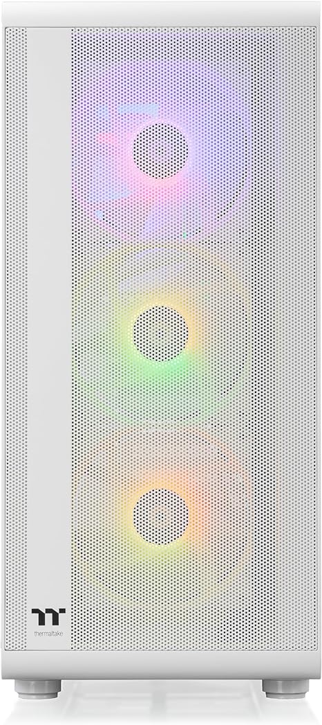 Thermaltake LCGS Quartz i350 R4 Gaming Desktop (Intel Core™ i5-12400F, 3600Mhz 16GB RGB Memory, NVIDIA GeForce® RTX 3050, 1TB NVMe M.2) S2QT-B66R-350-LCS,White - T