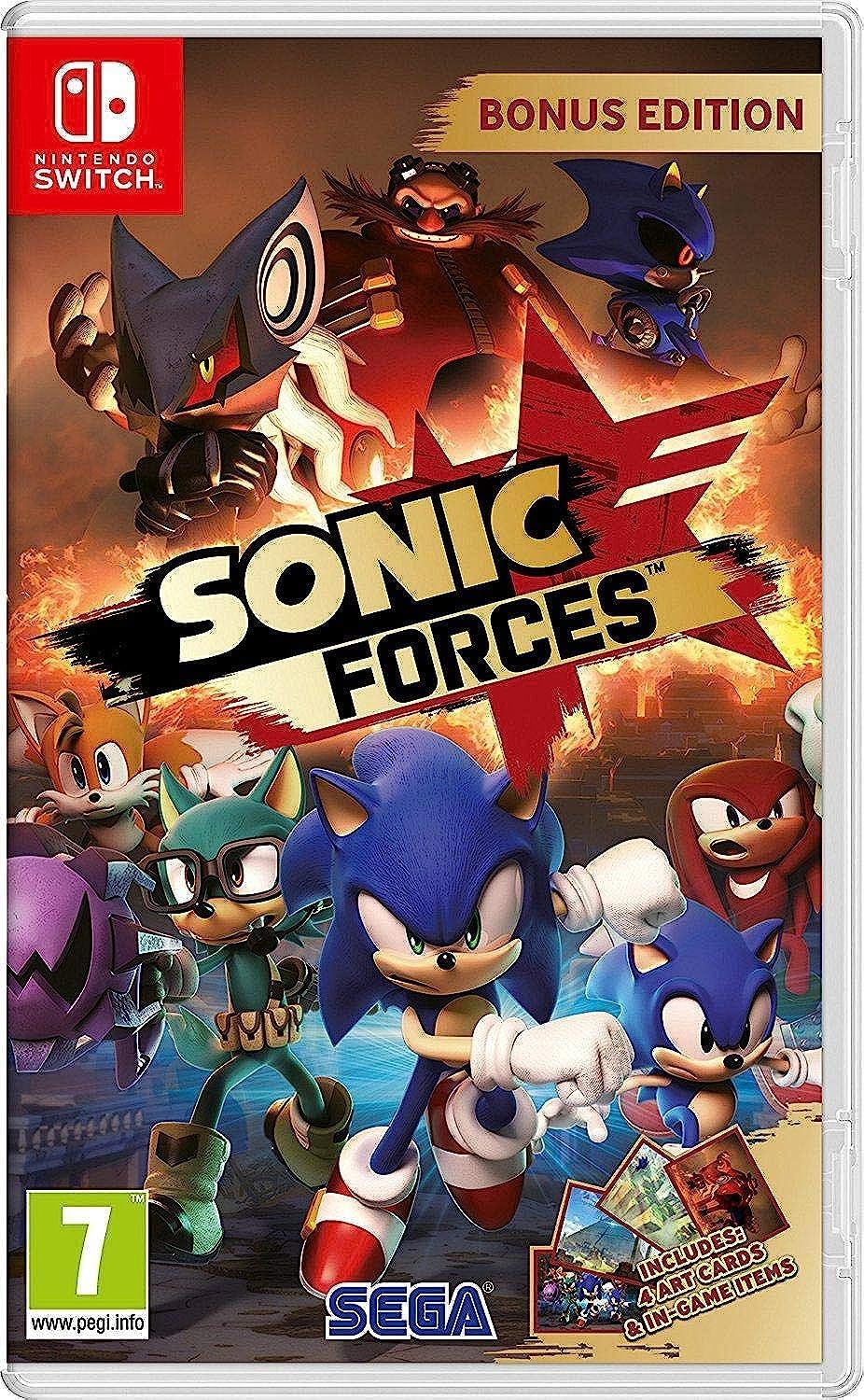 SEGA Sonic Forces Nintendo Switch Video Game Software - T