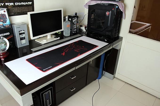 FANTECH MP80 Sven Premium Professional Gaming Mouse Pad - Size 800x300x3 - For Keyboard & Mouse - T