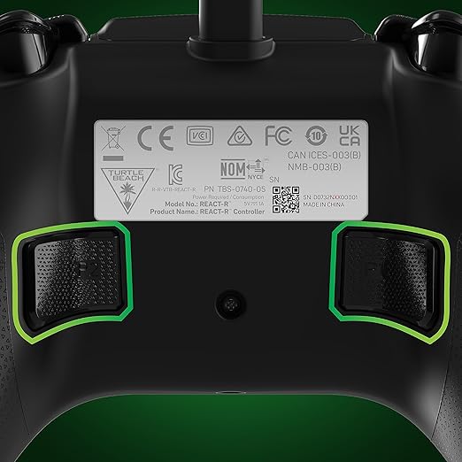 Turtle Beach REACT-R Wired Game Controller – Officially Licensed for Xbox Series X & S, Xbox One, and Windows 10|11 PC’s – Pixel - T