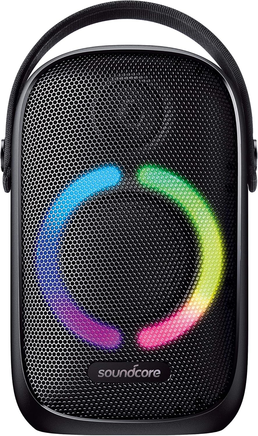 Anker soundcore rave neo portable bluetooth speaker with lights - black - 18 months local warranty - T