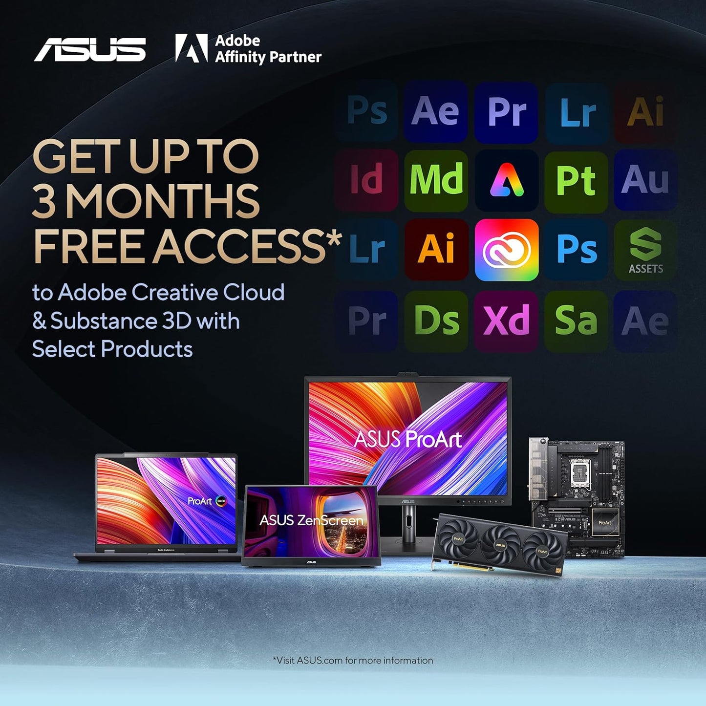 ASUS ProArt Display PA278QV 27” WQHD (2560 x 1440) Monitor, 100% sRGB/Rec. 709 ?E < 2, IPS, DisplayPort HDMI DVI-D Mini DP, Calman Verified, Eye Care, Anti-glare, Tilt Pivot Swivel Height Adjustable - T