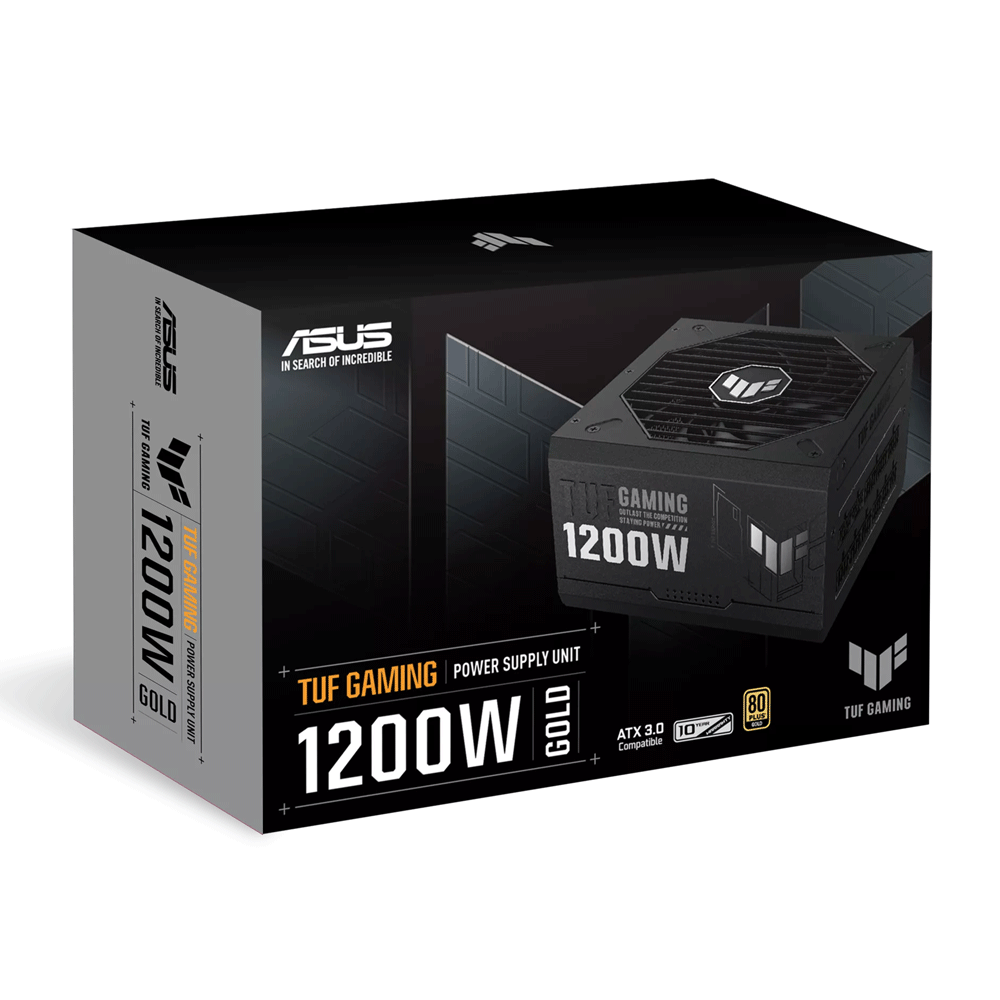ASUS TUF Gaming 1200W 80 PLUS Gold Certified Power Supply - T