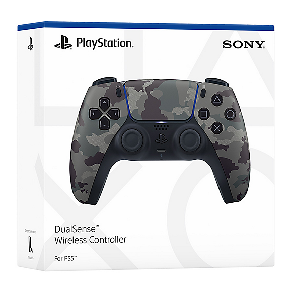 DualSense Wireless PS5 Controller Grey Camouflage (Official Version) - T