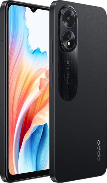 A18 DUAL SIM 64GB 4GB RAM 6.56 ???? GLOWING BLACK - T