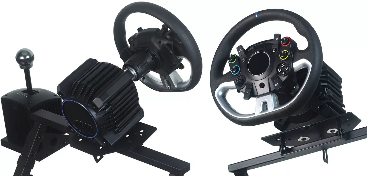 Insignia™ - Racing Wheel Stand - Black - T