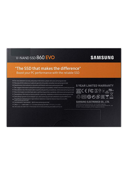 860 EVO SATA III Internal SSD Black - 1 TB Black